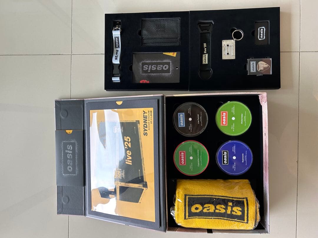 H*y様 【限定品】Oasis ライブ25 Sydney VIPボックスセット