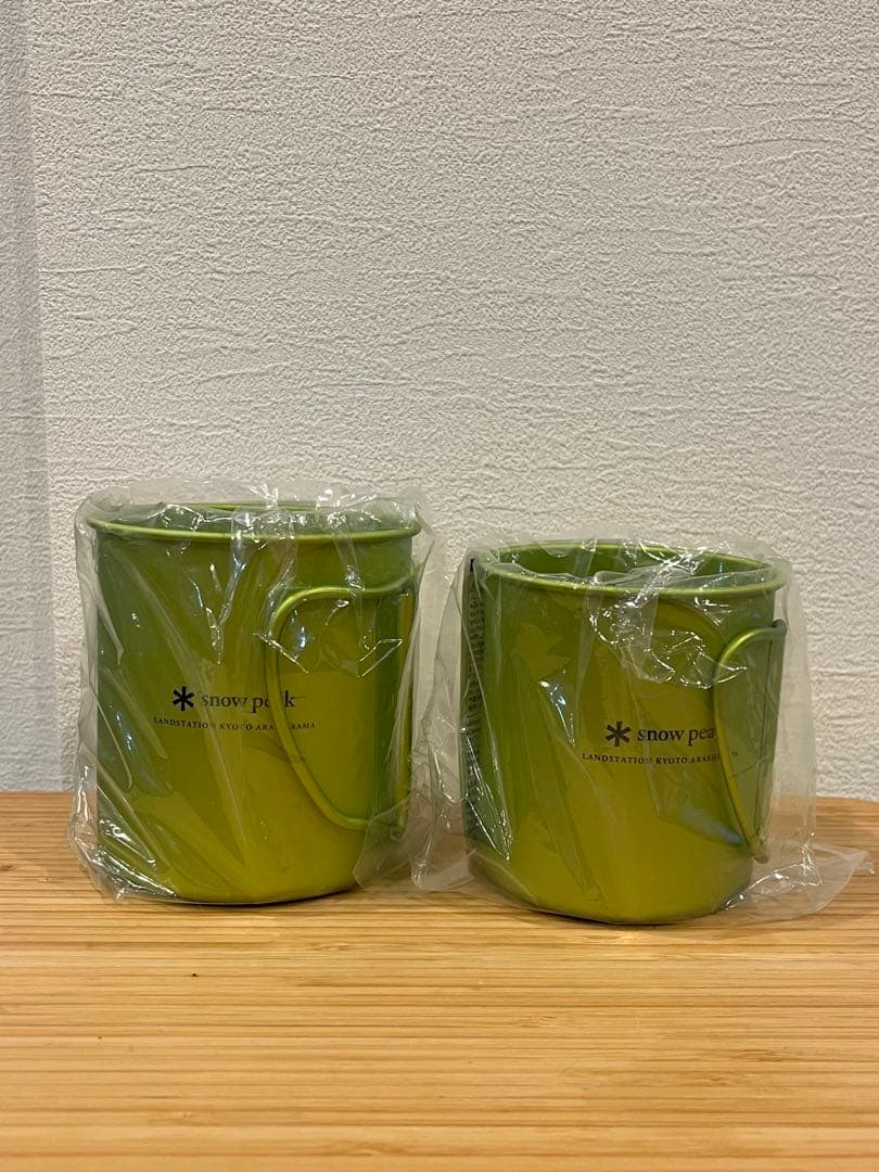 PEAK ARASHIYAMA チタンマグカップ 2個セット