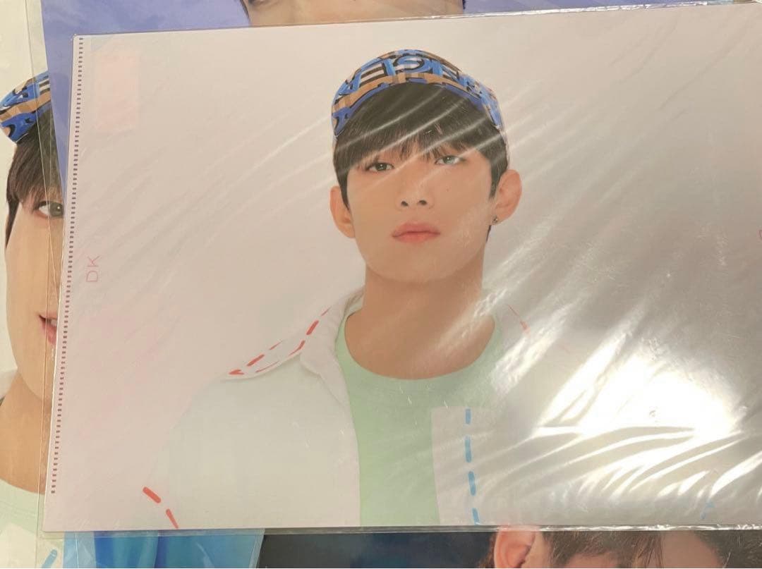 ドギョム DK ソクミン セブチseventeen うちわ クリアファイル