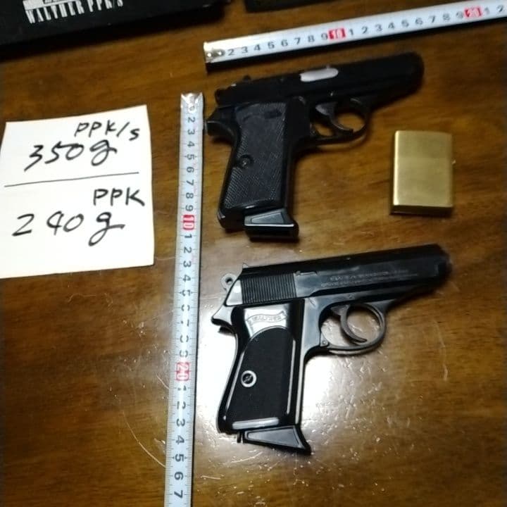 WALTHER　 PPK/S 　PPK ガス　オイルライター　ジェームス・ボンド
