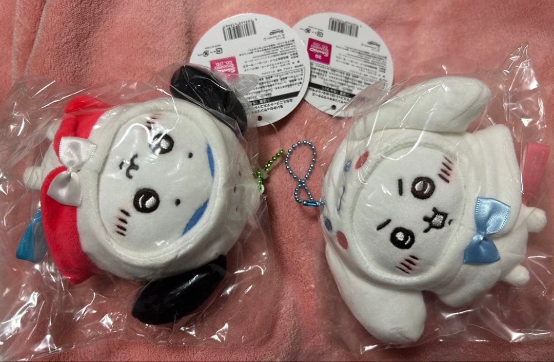 エンちいかわ ハチワレ サンリオ マスコット シナモロール ポチャッコ