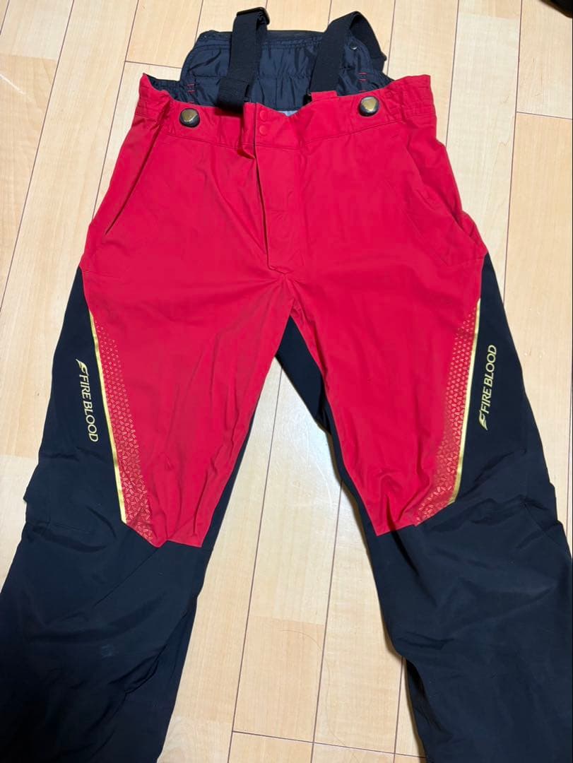 リミテッドプロ ゴアテックス レインスーツ ファイアブラッド RA-120W