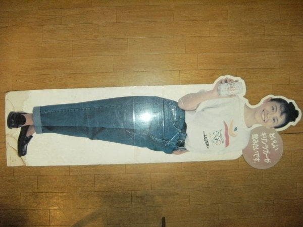 キリンラガービール 1992 バルセロナ オリンピック 小泉今日子 等身大パネル