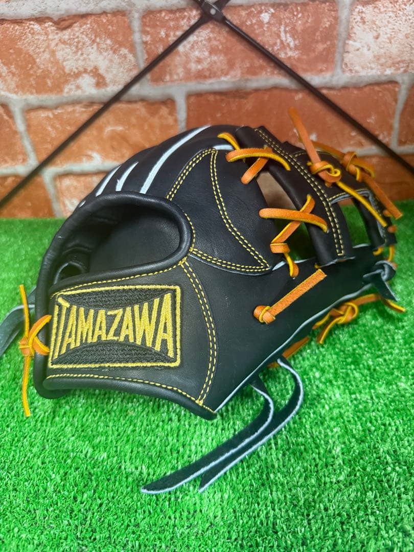 TAMAZAWA 玉澤硬式グローブ 黒