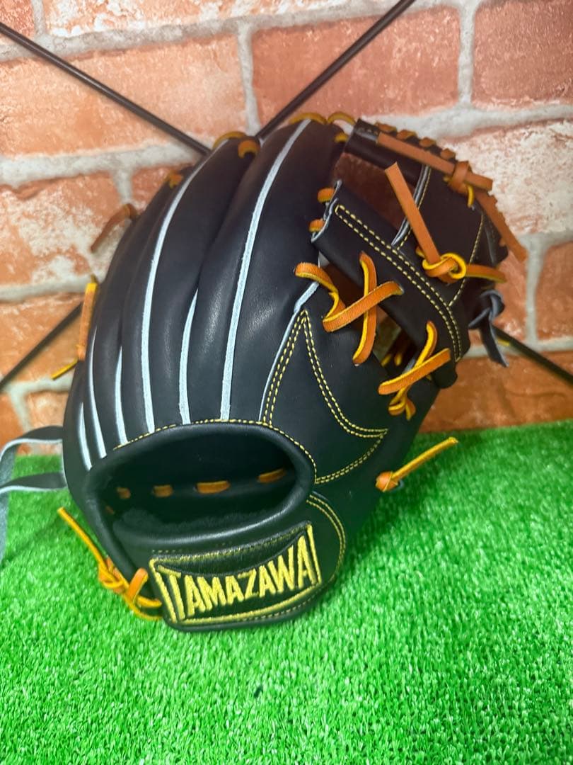 TAMAZAWA 玉澤硬式グローブ 黒