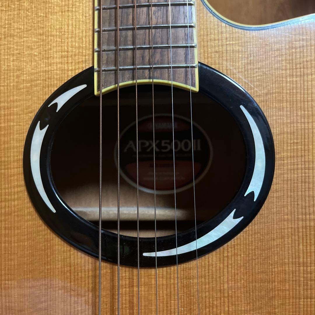Yamaha APX500 NT エレクトリックアコースティックギターケース付き