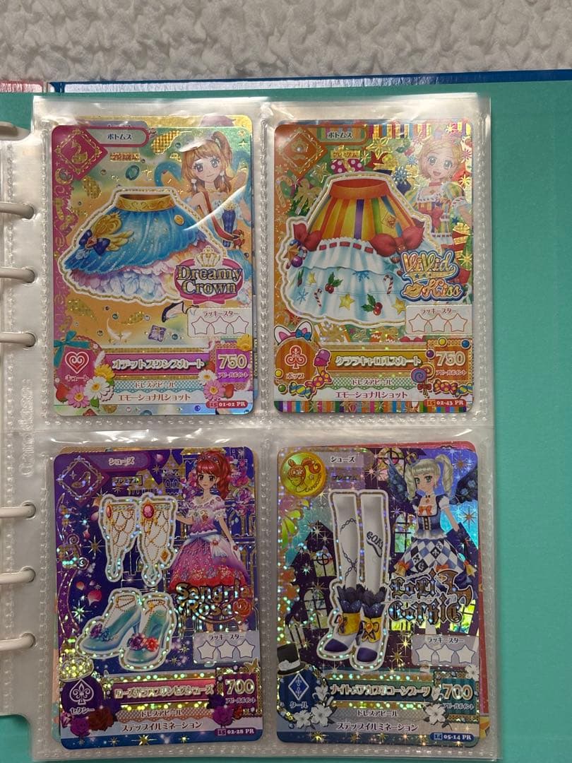 【希少・美品】アイカツカードバインダー　アイカツカード　プレミアム　レア　セット