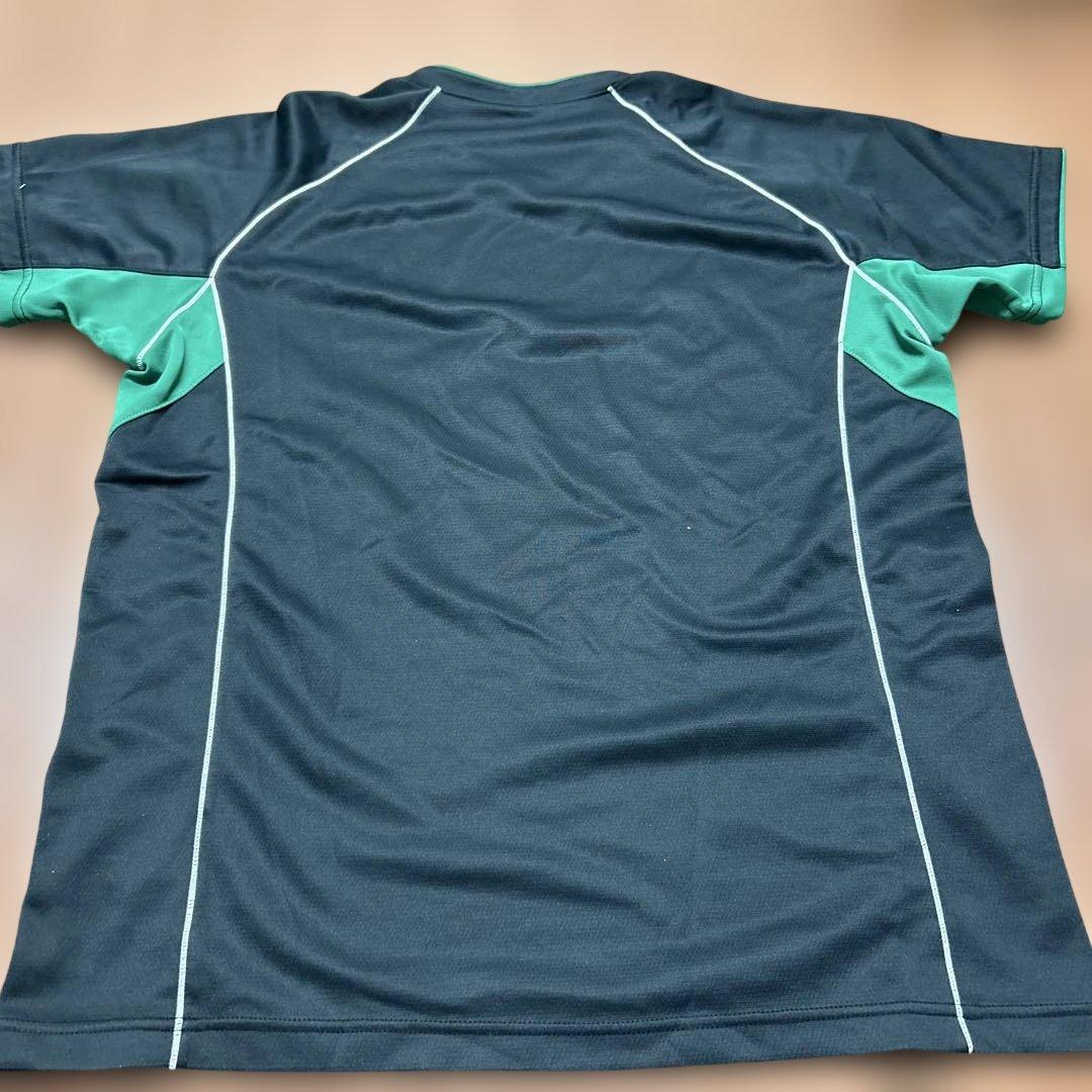 JT バレーTシャツ 黒/緑