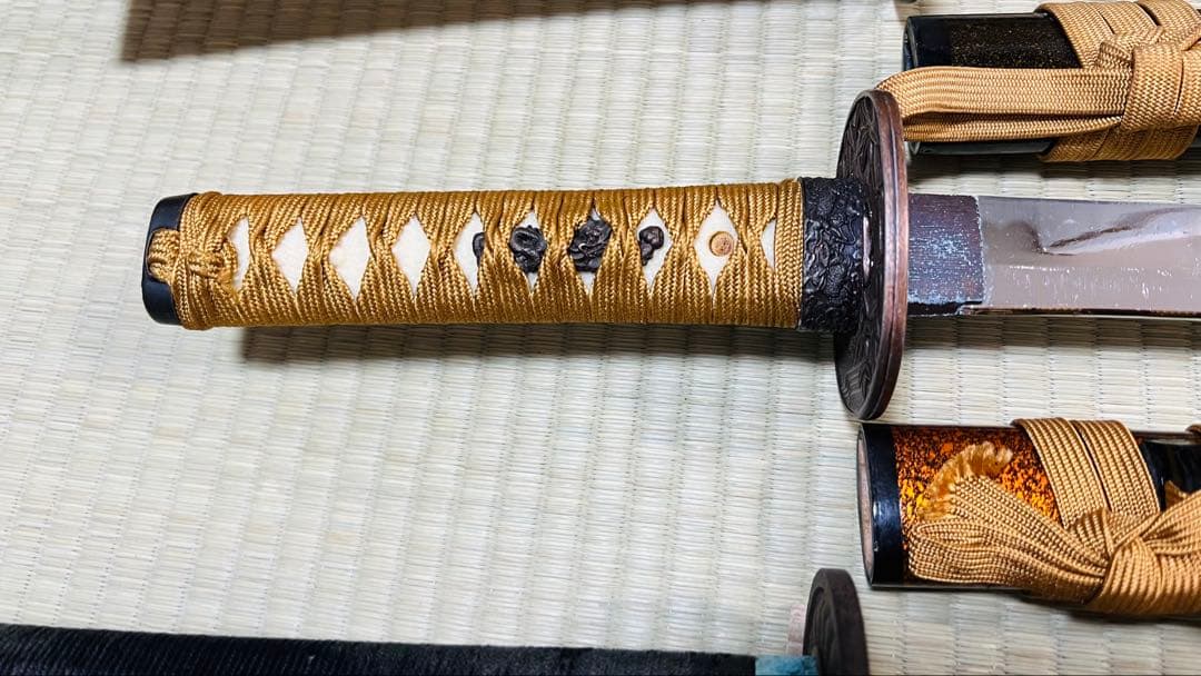 模造刀 3振りセット 大刀 脇差 パーツ取り 資料 まとめ売り 251119-3