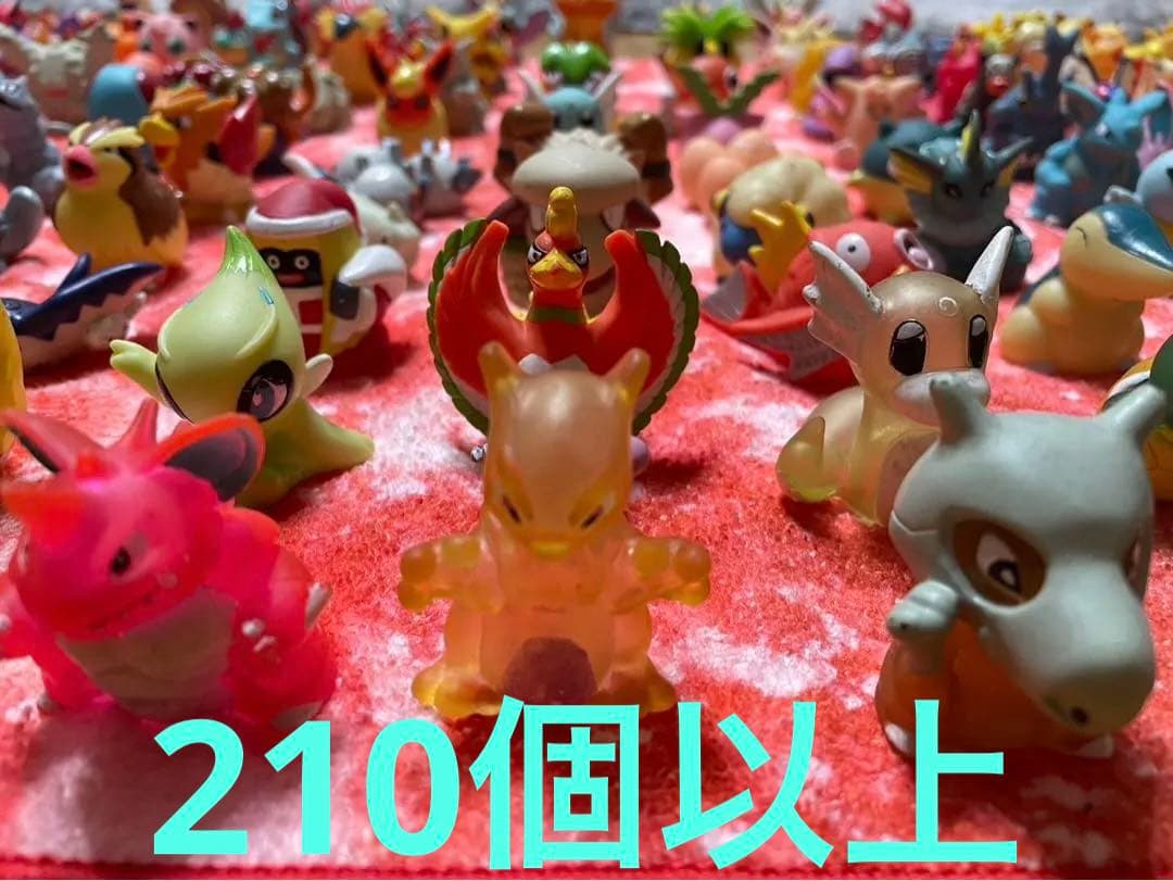 レ*イ様 ポケモン　フィギュア　指人形　まとめ売り　210個以上　レトロ　大量