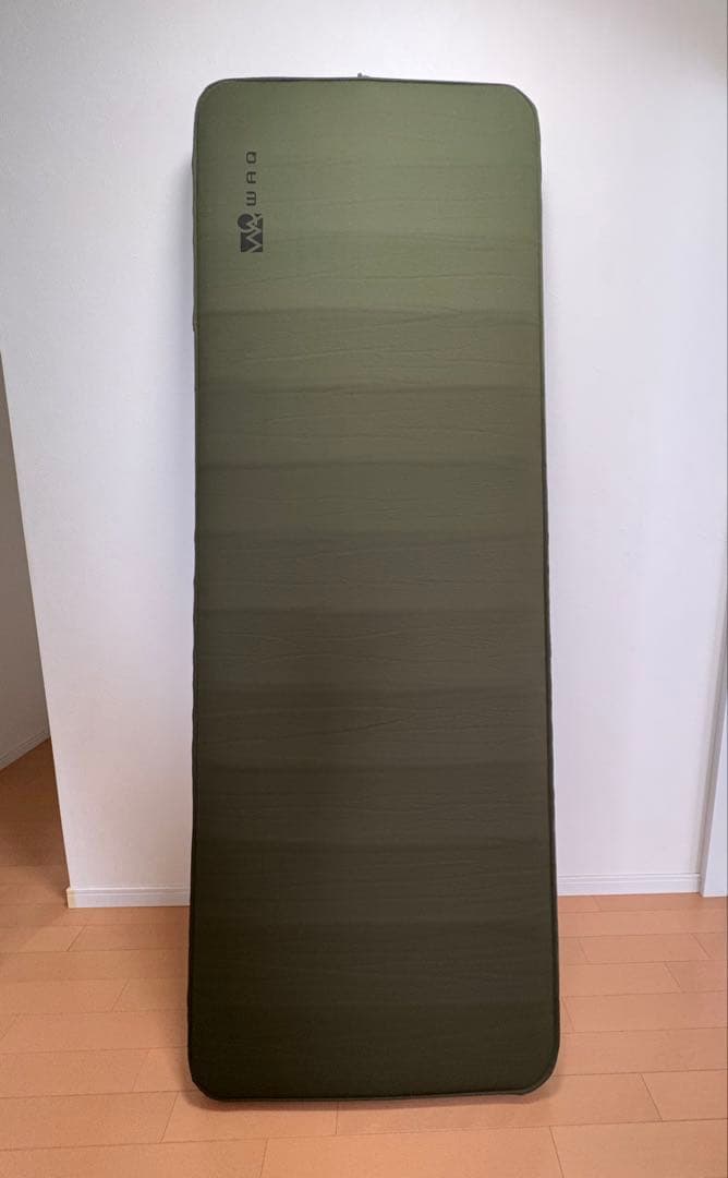 WAQ RELAXING インフレータマットシングル 10cm厚自動膨張式