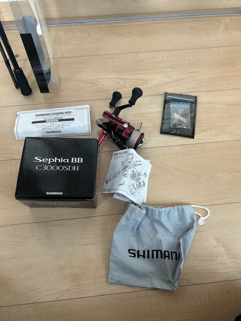 シマノ　セフィアbb ロッド　リールセット　エギング引退セット　16日迄値下げ