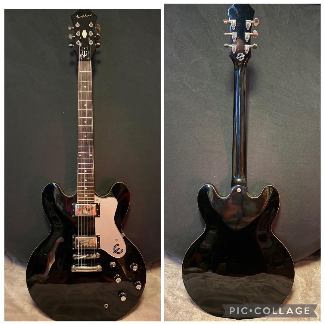 Epiphone DOT BP ES-335タイプ ブラックパール 限定品