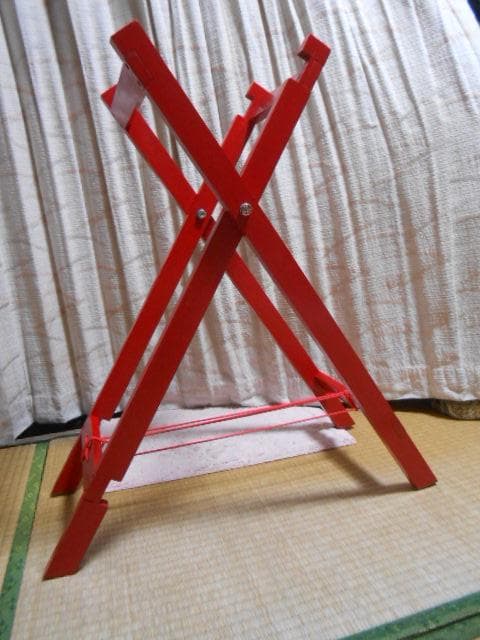 (送料無料)20.000円　大太鼓専用　折斜台　各サイズの大太鼓対応木製台