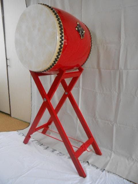 (送料無料)20.000円　大太鼓専用　折斜台　各サイズの大太鼓対応木製台