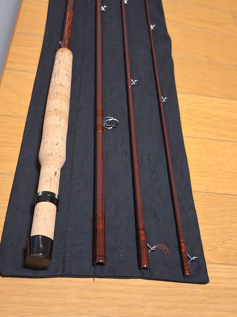 名品美品レア フライロッド スコットF7944 7ft10in #4グラスロッド