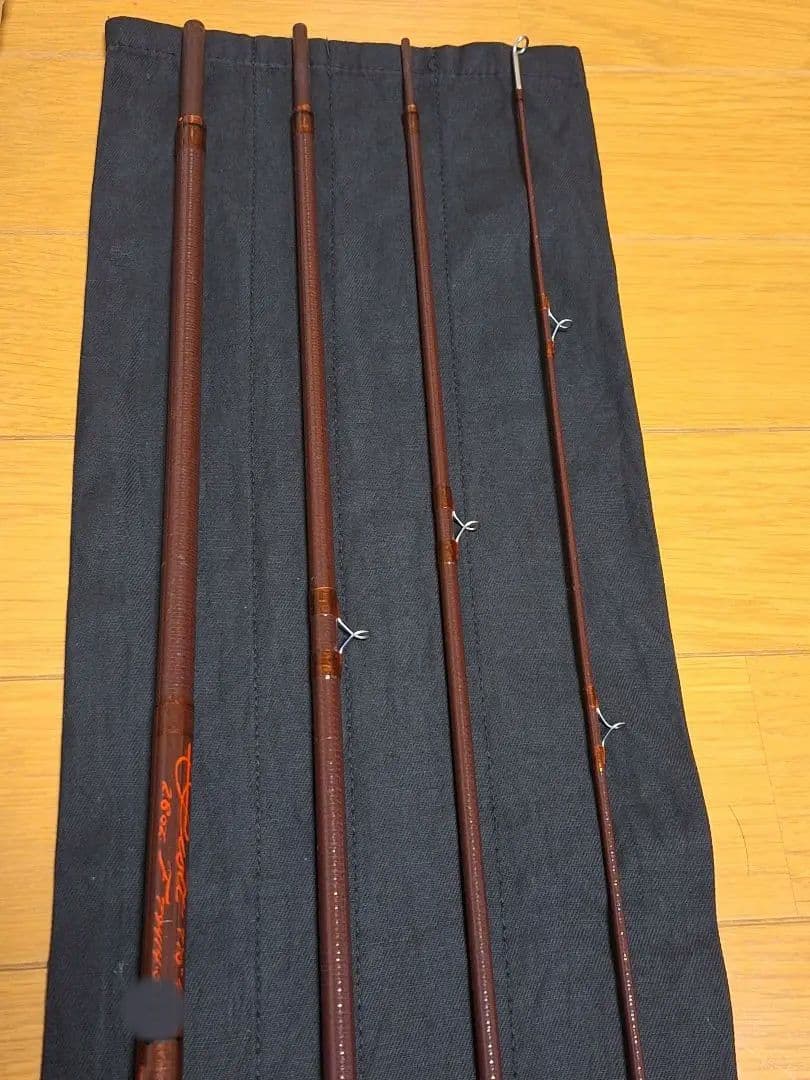 名品美品レア フライロッド スコットF7944 7ft10in #4グラスロッド