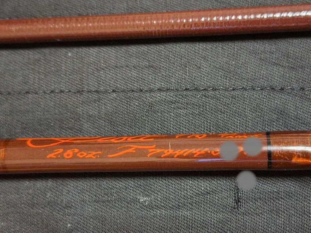名品美品レア フライロッド スコットF7944 7ft10in #4グラスロッド