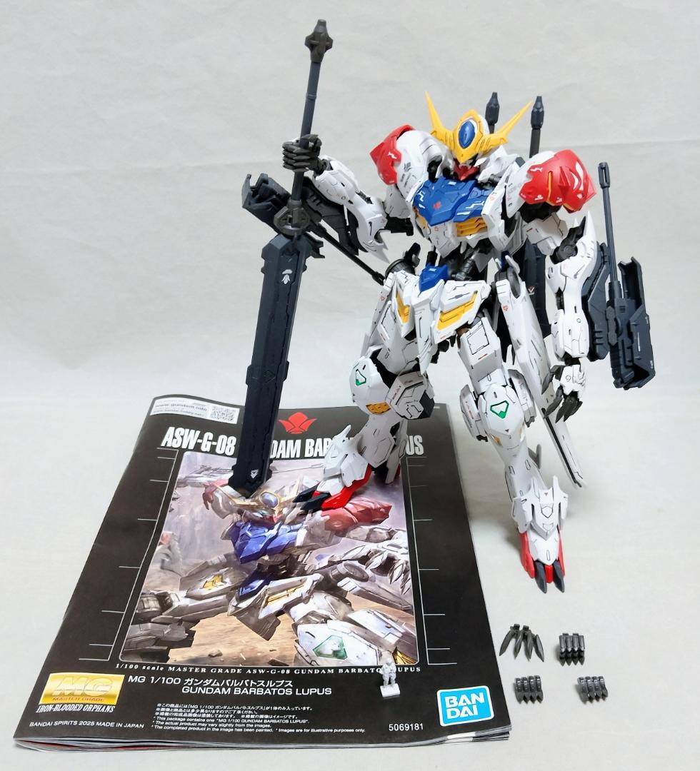 完成品 MG 1/100 ガンダムバルバトスルプス 組立て済 ジャンク ガンプラ