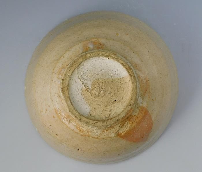 送料込 茶道具 茶碗 野坂康起 萩焼 江月窯 共箱 栞 共布【鳳凰堂】