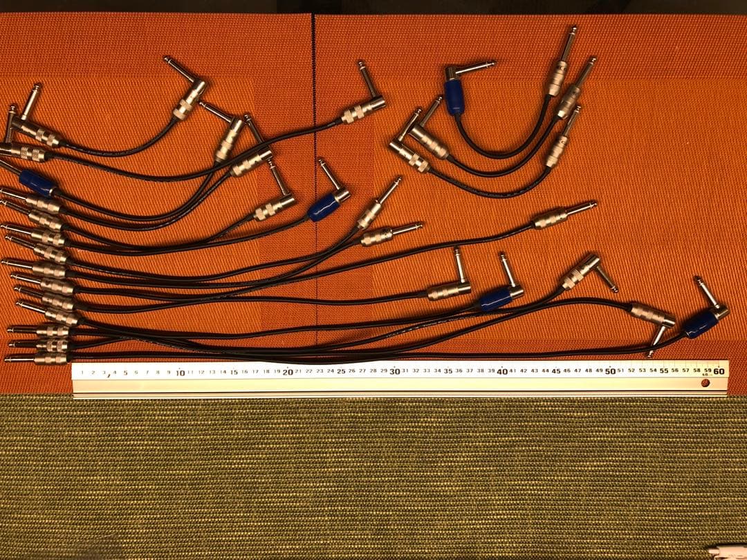 CAJ KLOTZ エフェクター用高級パッチケーブル各種　17本