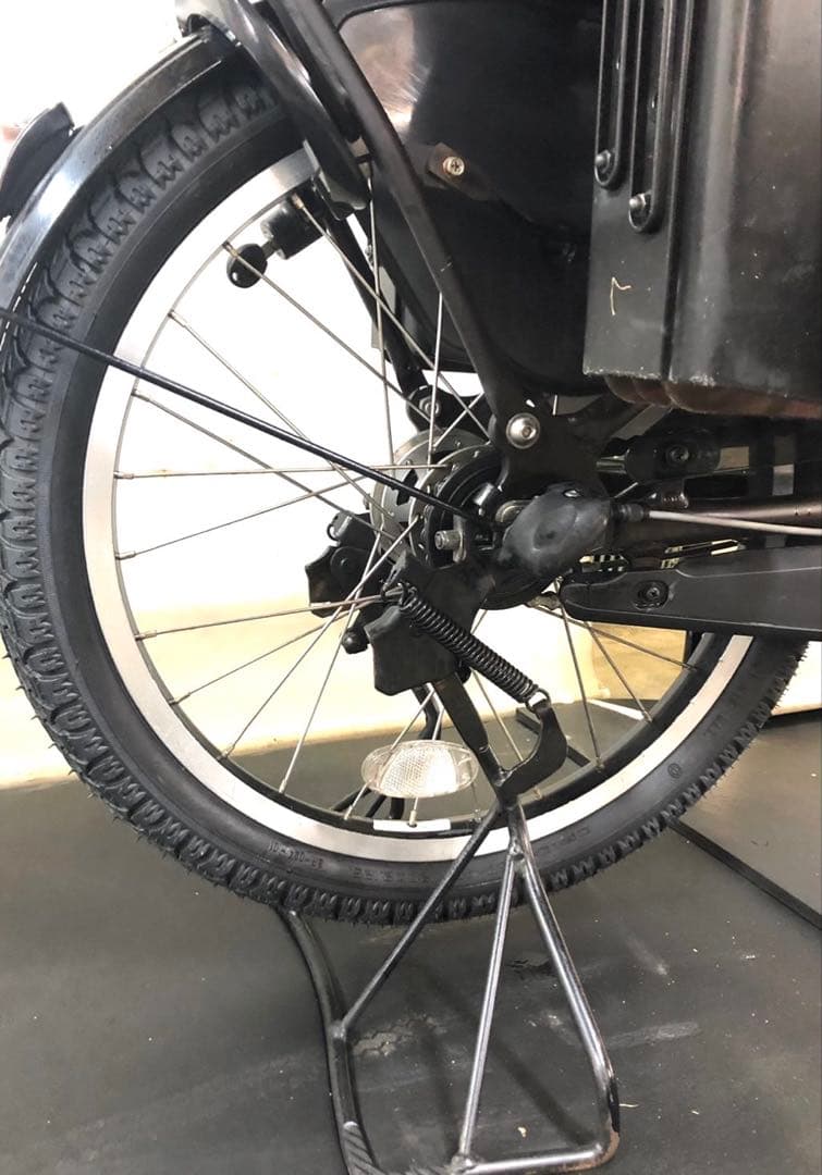 1年保証 ヤマハ　パスキッス　20インチ　子供乗せ　茶色　電動アシスト自転車