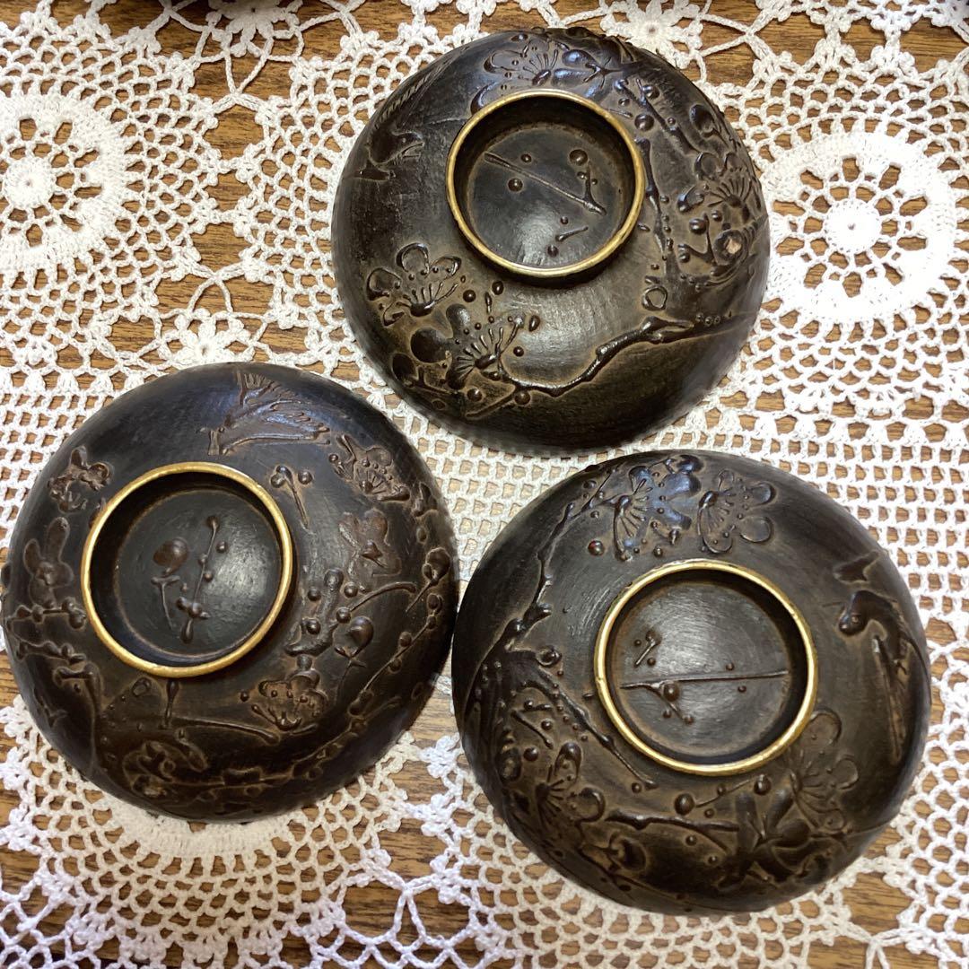 k2f1 銘々蓋吸物椀10客　漆器 富士山デザイン