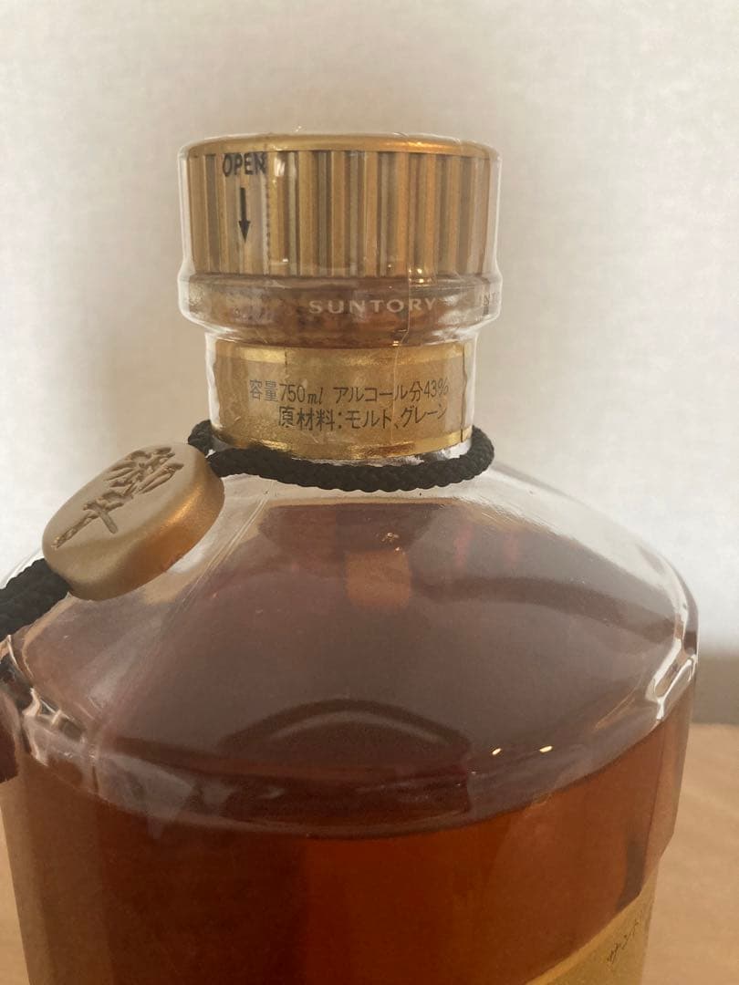 未開栓　古酒　サントリー　響（旧17年） 金キャップ　金ラベル　1899