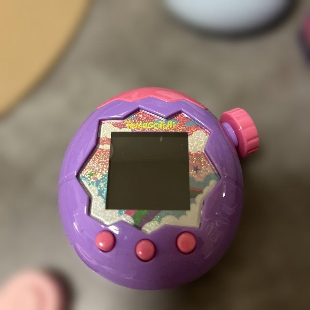 たまごっちパラダイス パープルスカイ カバー・保護シール付き