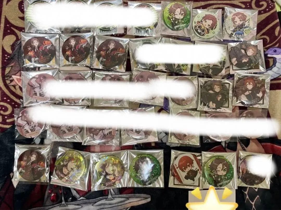 浦島坂田船 缶バッチ うらたぬき となりの坂田 志麻 センラ ハロパ たぬワン