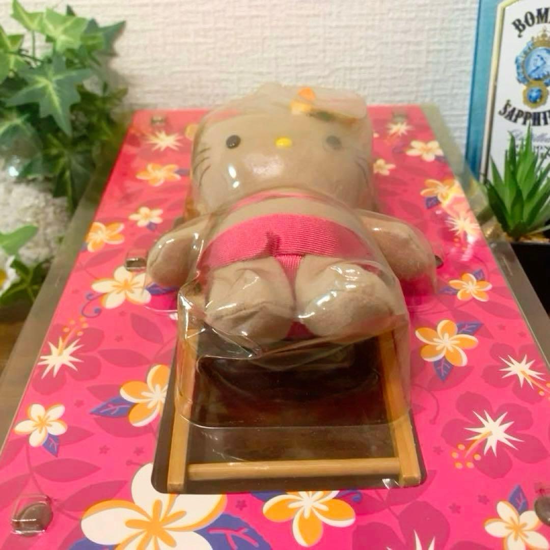 激レア★ 日焼けキティ　ハワイ　チェアー　ぬいぐるみマスコット　入手困難