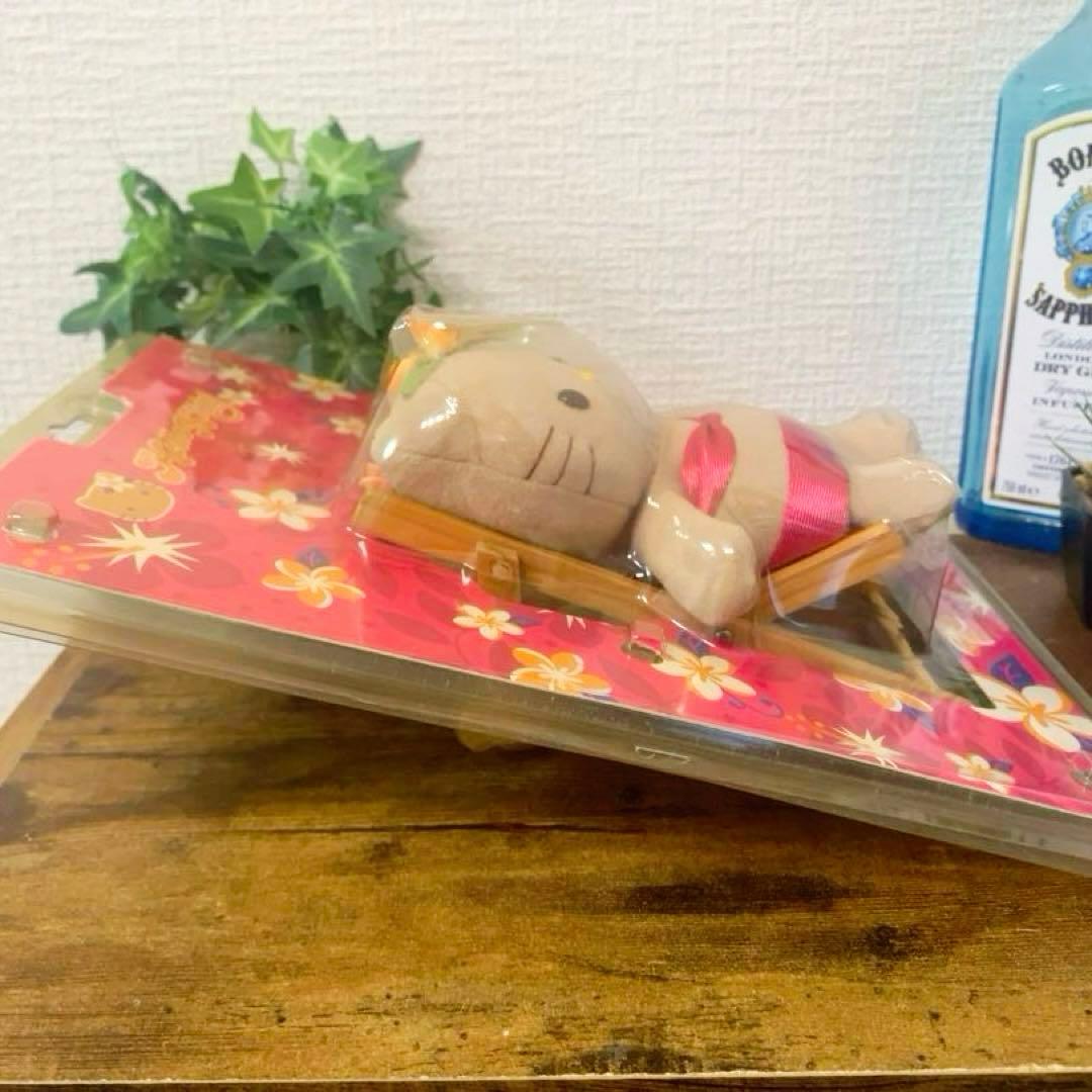 激レア★ 日焼けキティ　ハワイ　チェアー　ぬいぐるみマスコット　入手困難