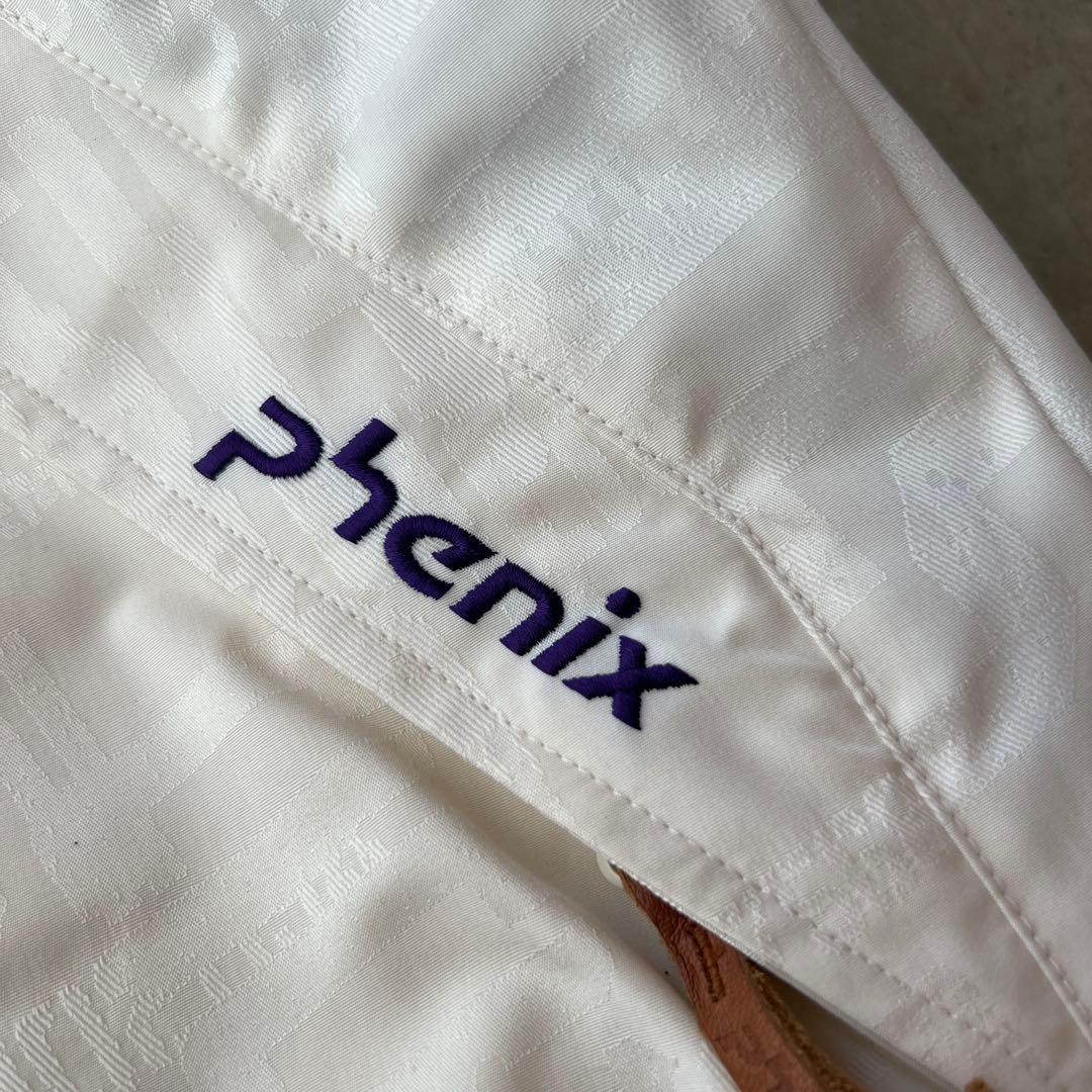 【phenix】フェニックス　M　スキー　スノボ　ジャケット　白　総柄