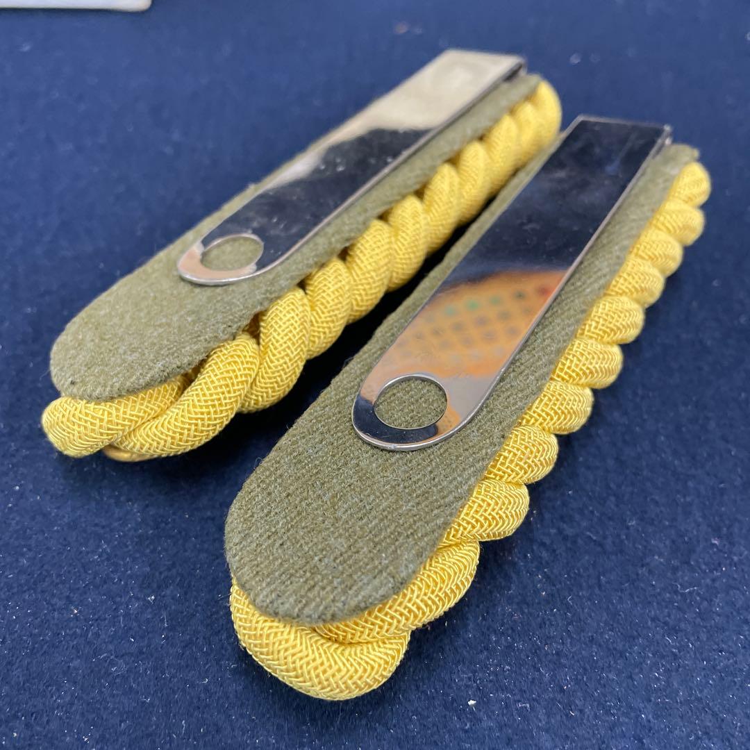 旧日本陸軍 少尉 軍服用階級章