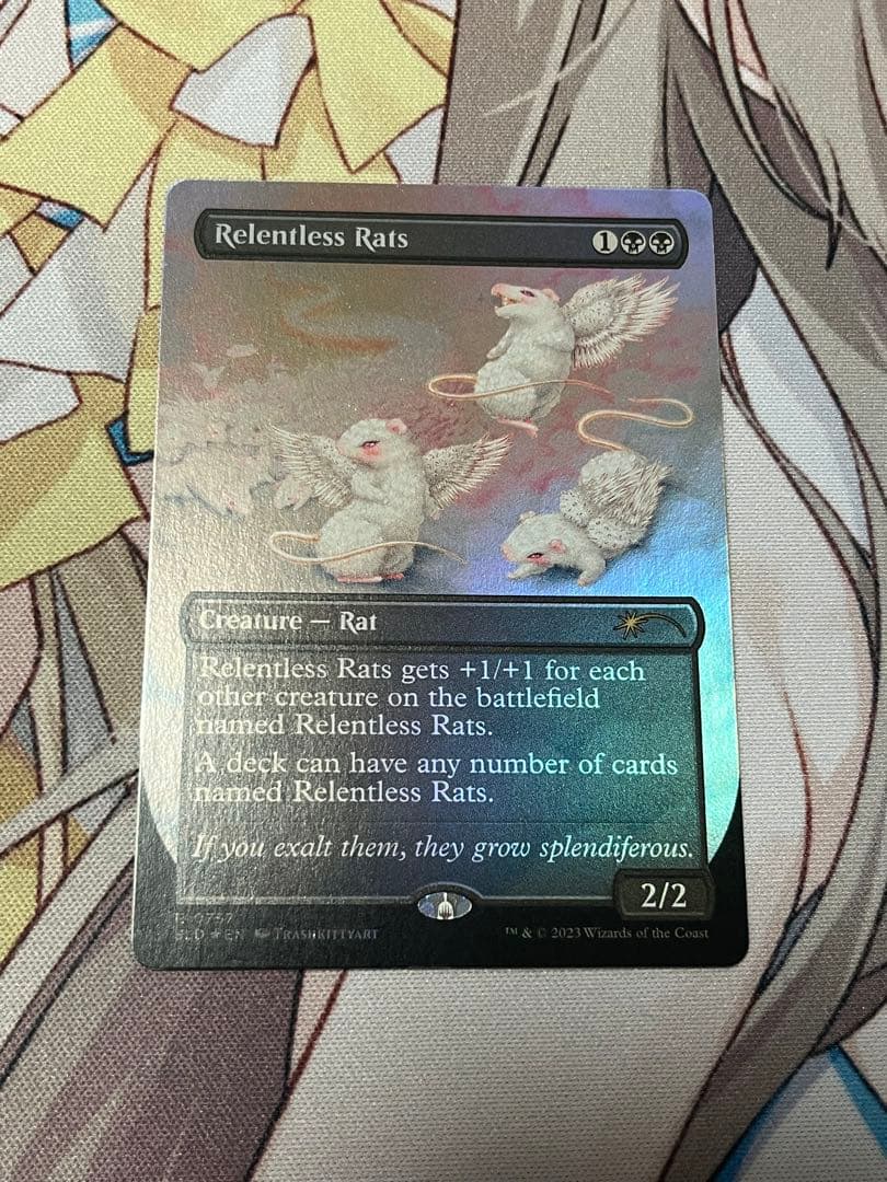MtG 執拗なネズミ/Relentless Rats SLD foil EN