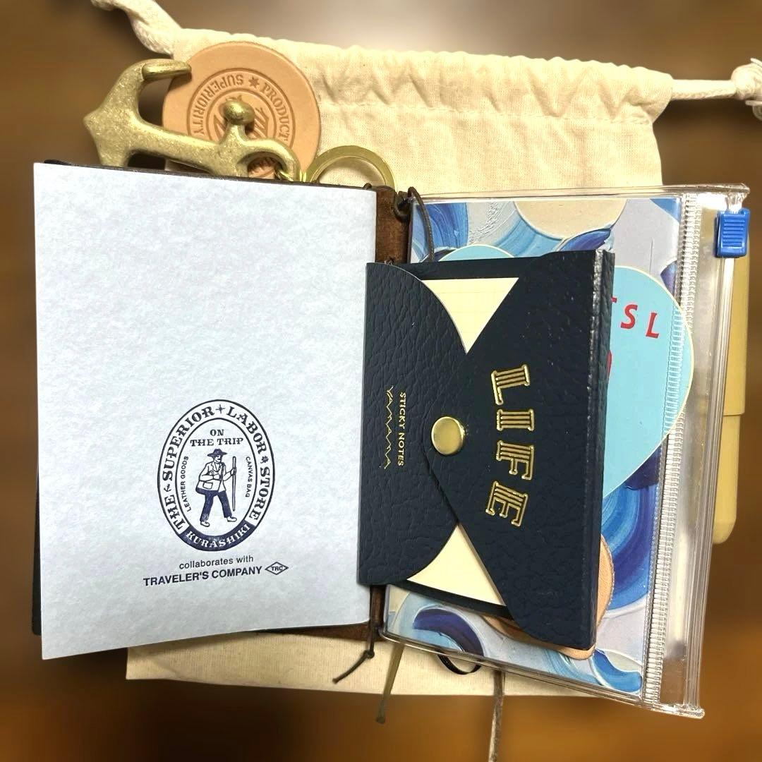 TSL倉敷トラベラーズノートパスポートサイズ