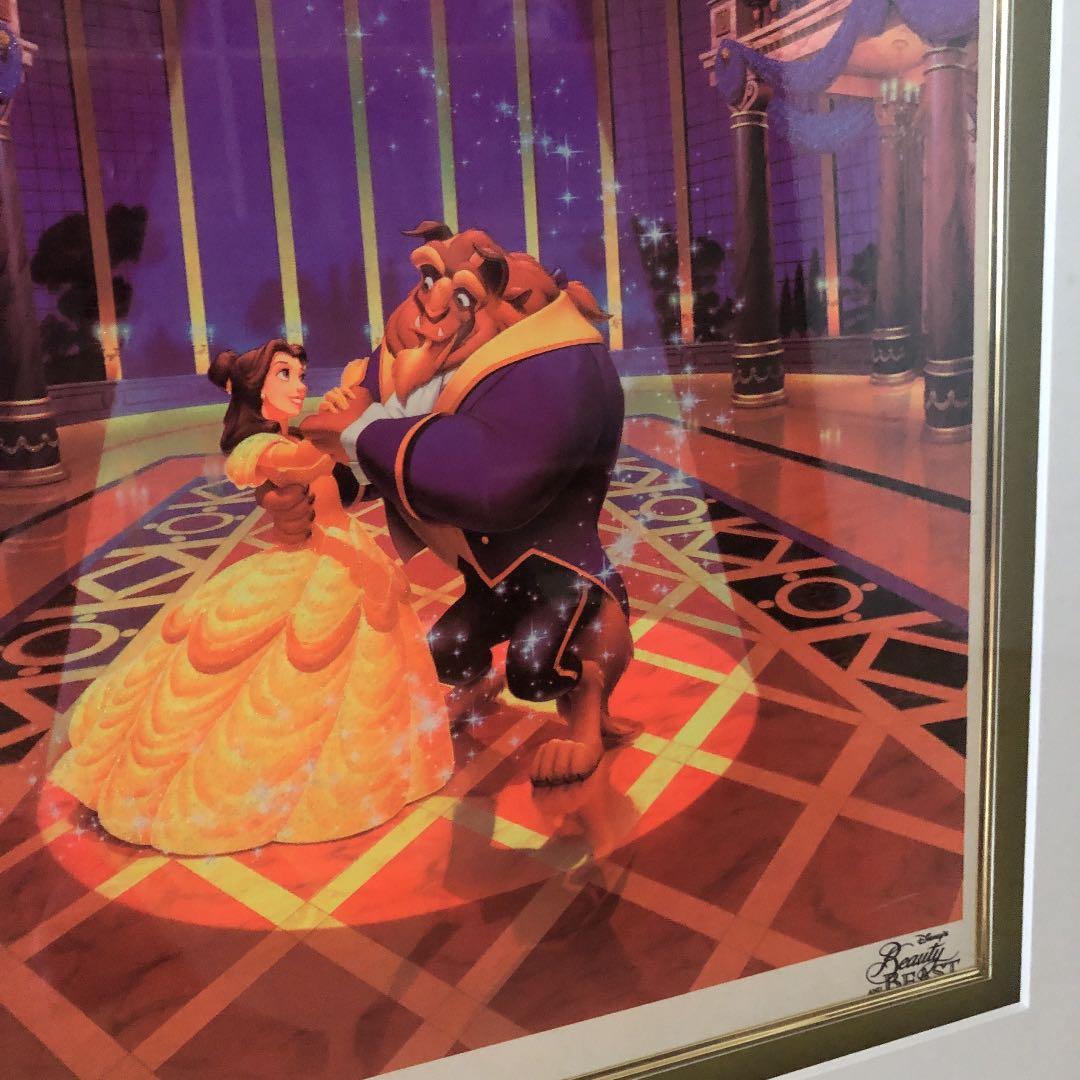 ディズニー美女と野獣　/シルクスクリーン