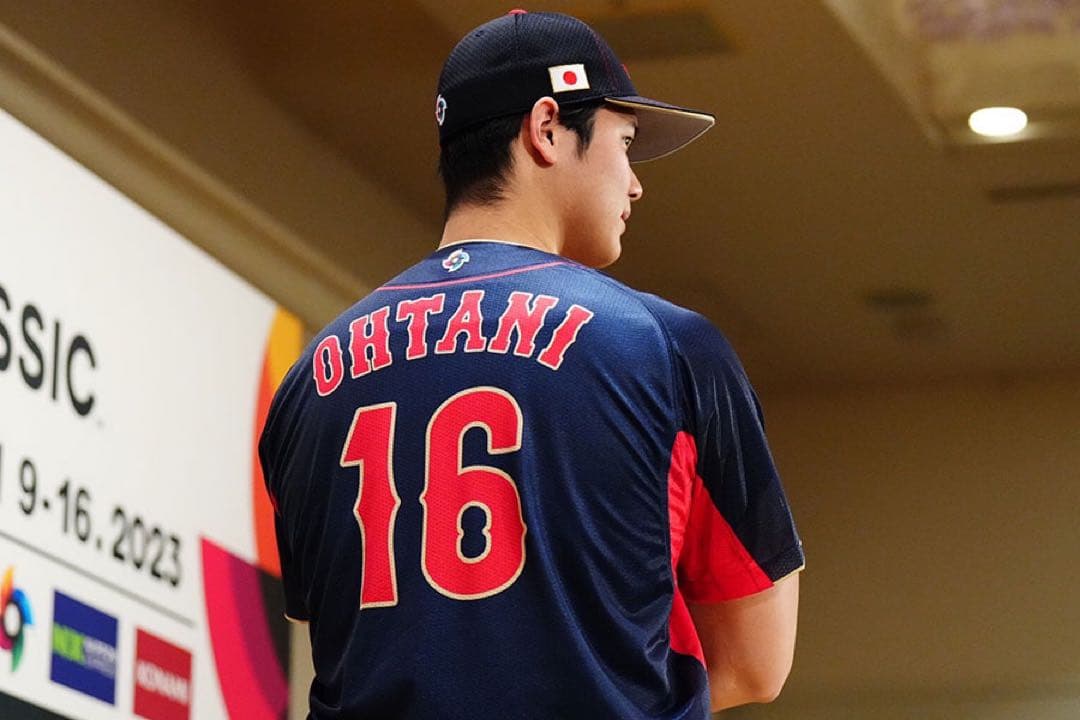 オーセンティック2023WBC Oサイズ 侍ジャパン　大谷翔平16ユニフォーム
