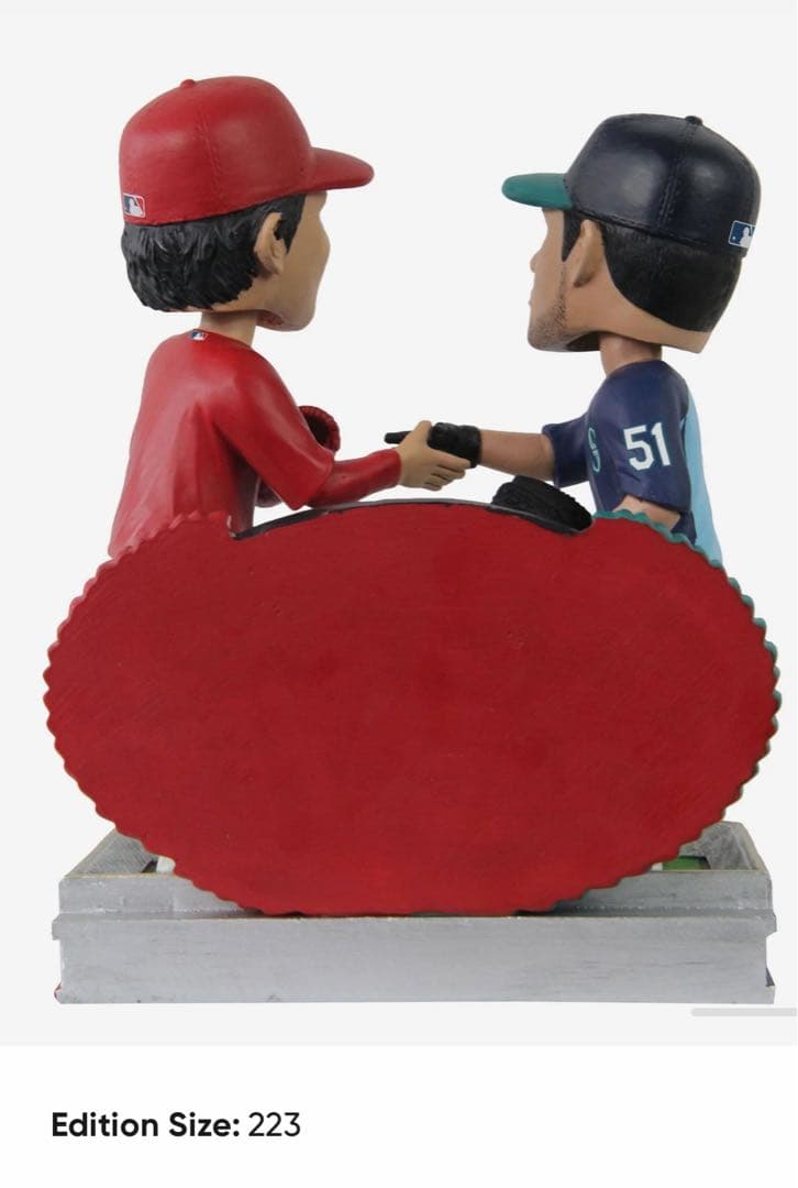 大谷翔平 イチロー　ルーキーオブザイヤー　ボブルヘッド　レア