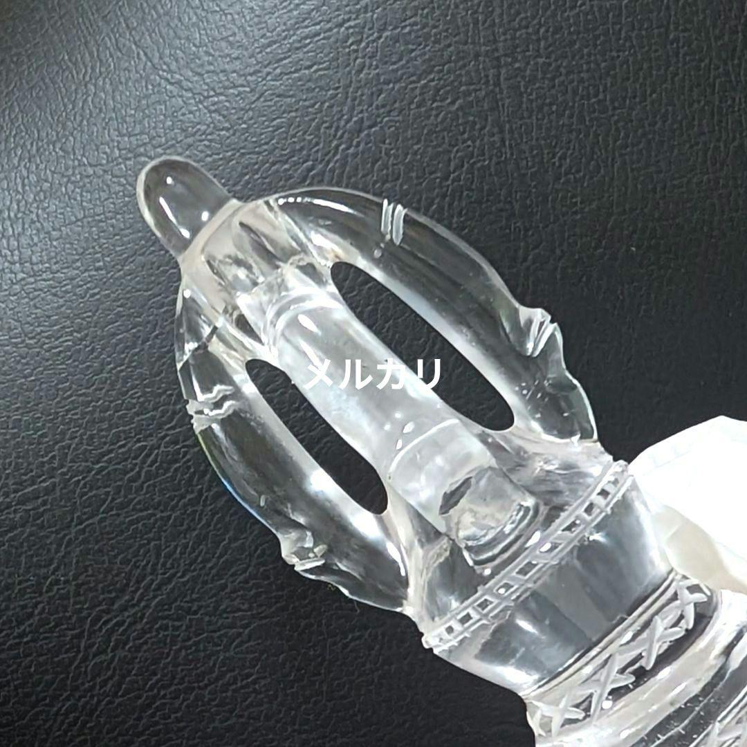 ￥18,000→15,300　15%OFF　水晶ヴァジュラ（五鈷杵）