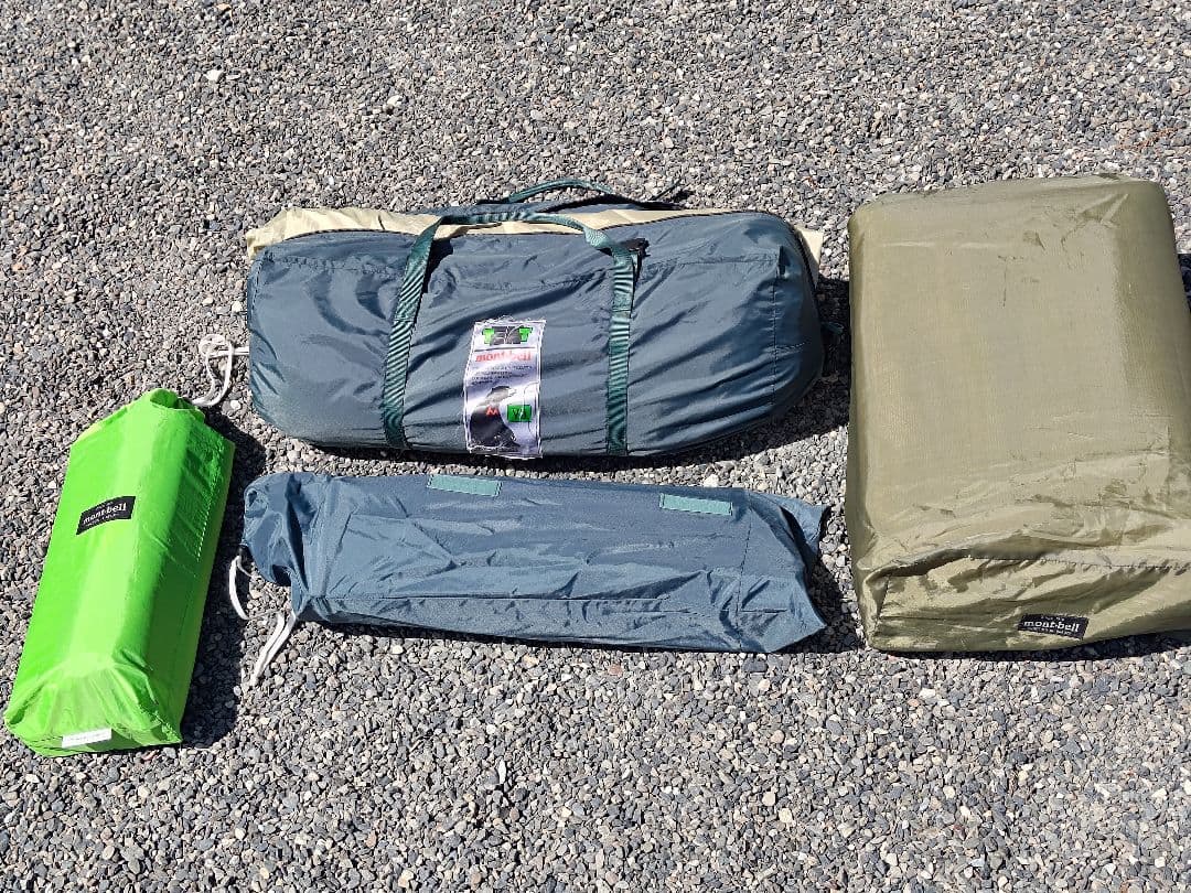 mont-bell ムーンライトテント7型（マット、シート、ロフトつき）モンベル