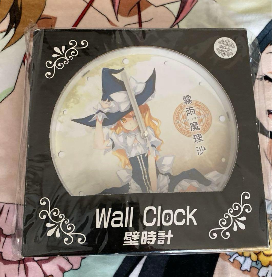 東方project 霧雨魔理沙　掛け時計　クロック　WC2