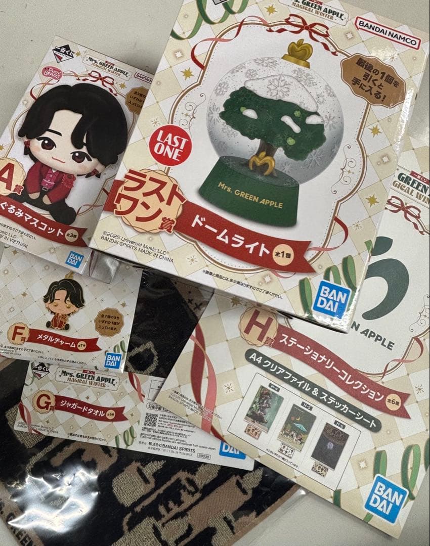 Mrs. GREEN APPLE ドームライト & マスコットセット