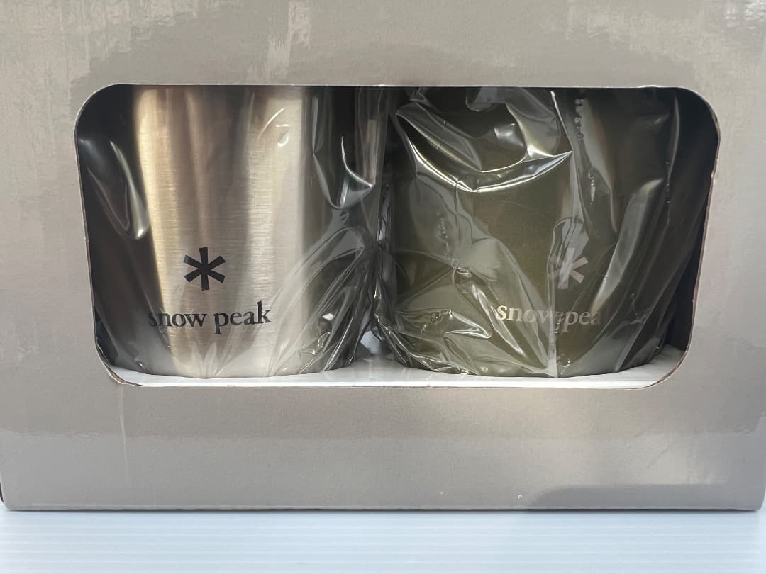 ⭐️【未使用】スノーピーク  peak サーモタンブラー 4色セット