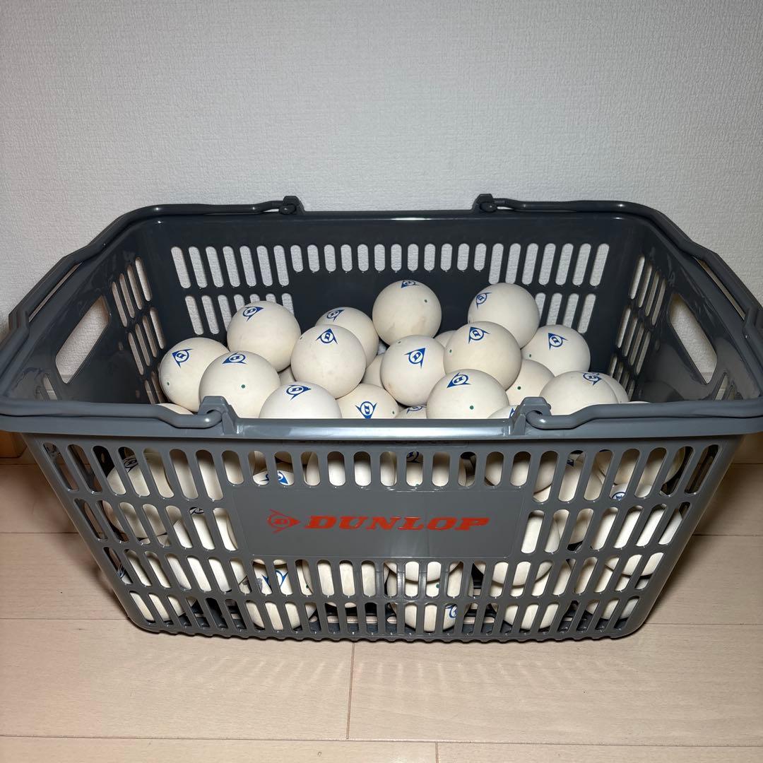 【早い者勝ち】ソフトテニス ボール ダンロップ 70球 美品