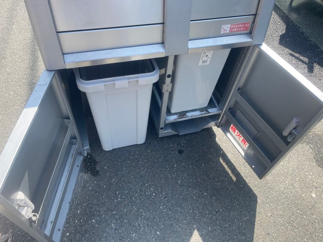 大型業務用ごみ箱 飲み残し用穴付き　送料無料