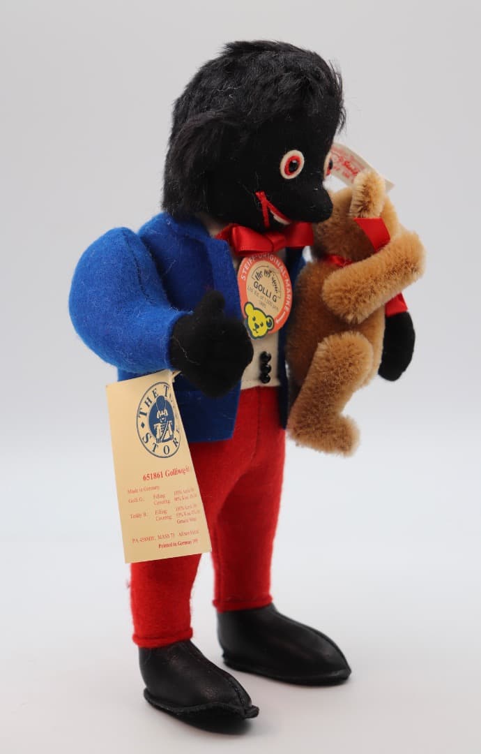 Golliwog-Set シュタイフ ゴリウォグ23cmとテディBのセット