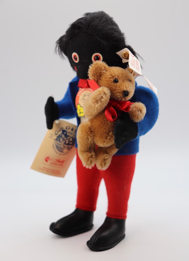 Golliwog-Set シュタイフ ゴリウォグ23cmとテディBのセット