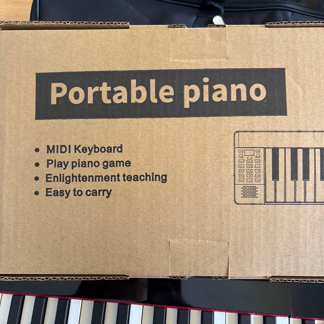 longeye fold 88鍵盤　折り畳み式の電子ピアノ　ペダル　ケース付き