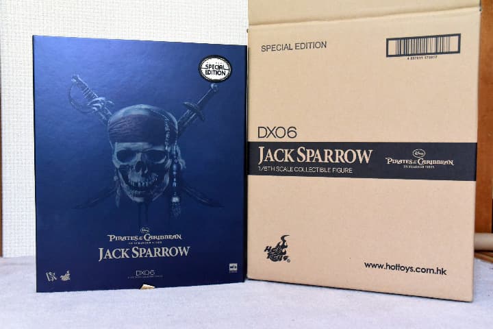 ホットトイズ製【パイレーツ・オブ・カリビアン】ジャック・スパロウ　フィギュア